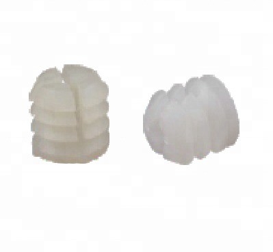 Holzschrank Anschluss Cam Bolt und transparente Nylon-Nuss Dowel Schrauben Cam Lock