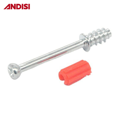 Sonstige Möbel Hardware Mini Fix Dowel Cabinet Connector Schraube Kunststoff Selbstklemmen Schraube