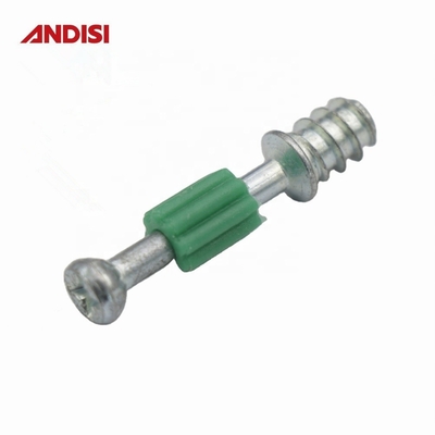 Sonstige Möbel Hardware Mini Fix Dowel Cabinet Connector Schraube Kunststoff Selbstklemmen Schraube